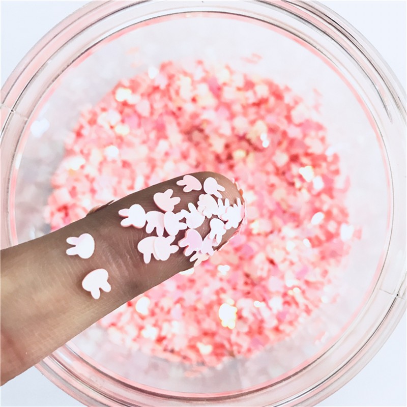 Art Craft Rabbit - Ultratipis 4Mm Payet Glitter Bentuk Kelinci