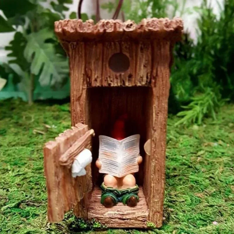 Art Craft Door - Buku Baca Patung Kurcaci Patung Lupa