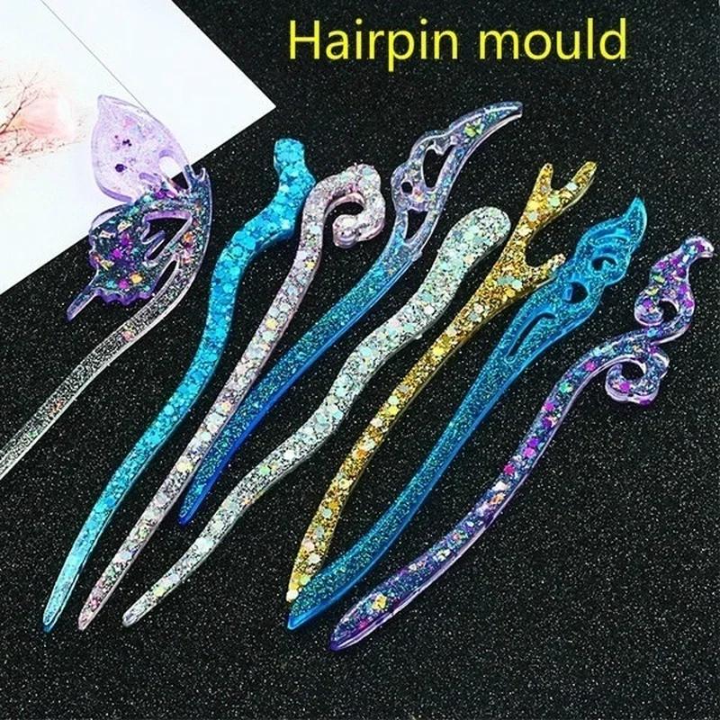 Art Craft Model - Cetakan Khusus Silikon Jepit Rambut Transparan