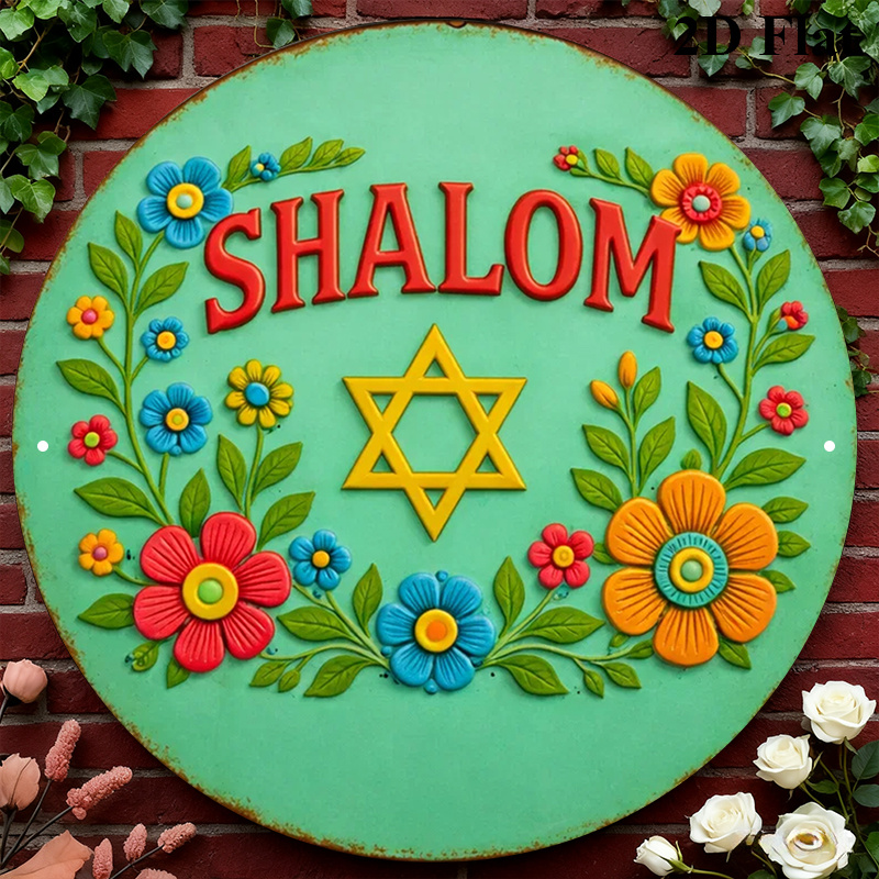 Art & Craft Paper Ideas - CIFBUY Shalom Bintang Daud Seni Dinding