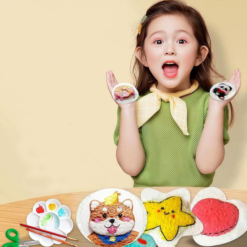 Art Craft For Preschoolers - Cat Busa untuk Kerajinan Kit Tekstur
