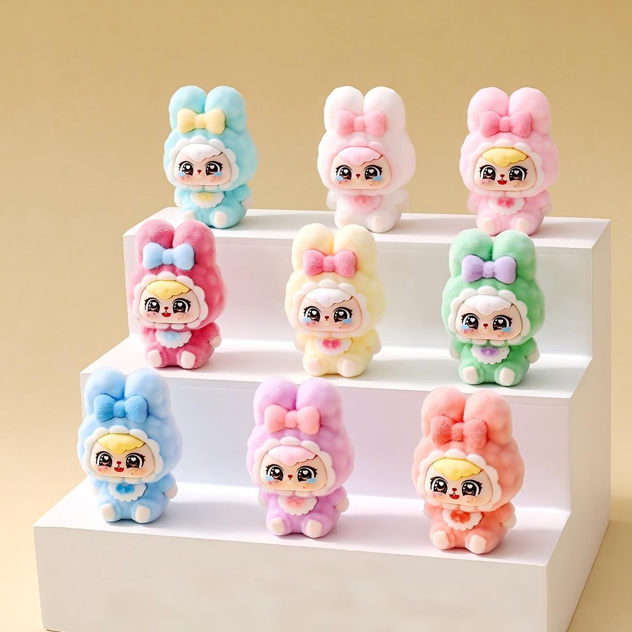 Ornamen Meja Mini Lucu Blind B - Art Craft Model ulasan dan harga