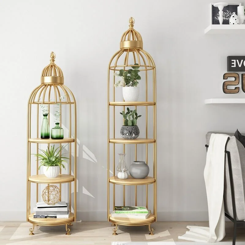 Rak sangkar burung besi antik, - Art Craft Door ulasan dan harga