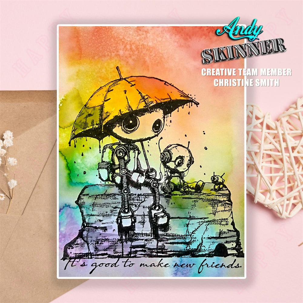 2024 baru cap teman stempel si - Art Craft Umbrella ulasan dan harga