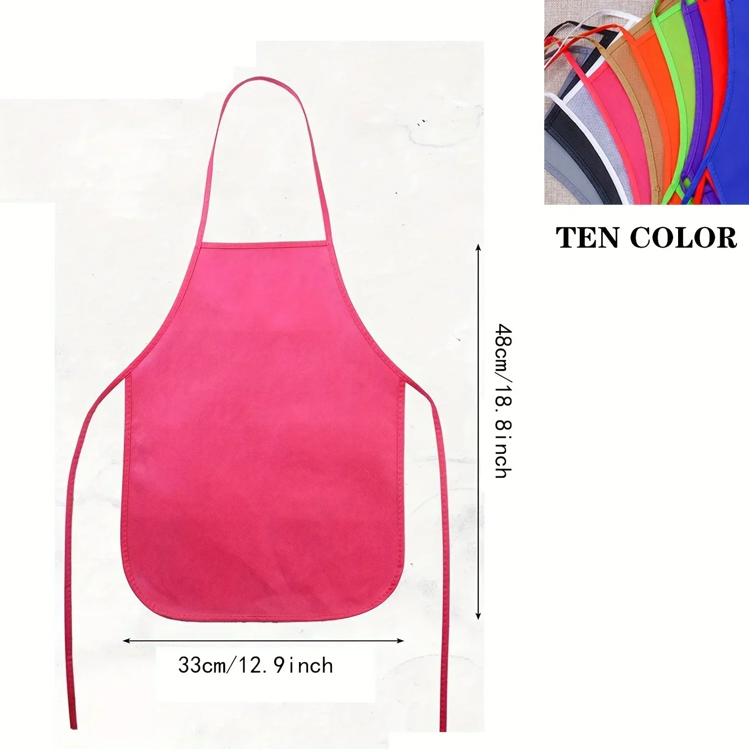 Celemek kain tidak ditenun ana - Art Craft Class ulasan dan harga