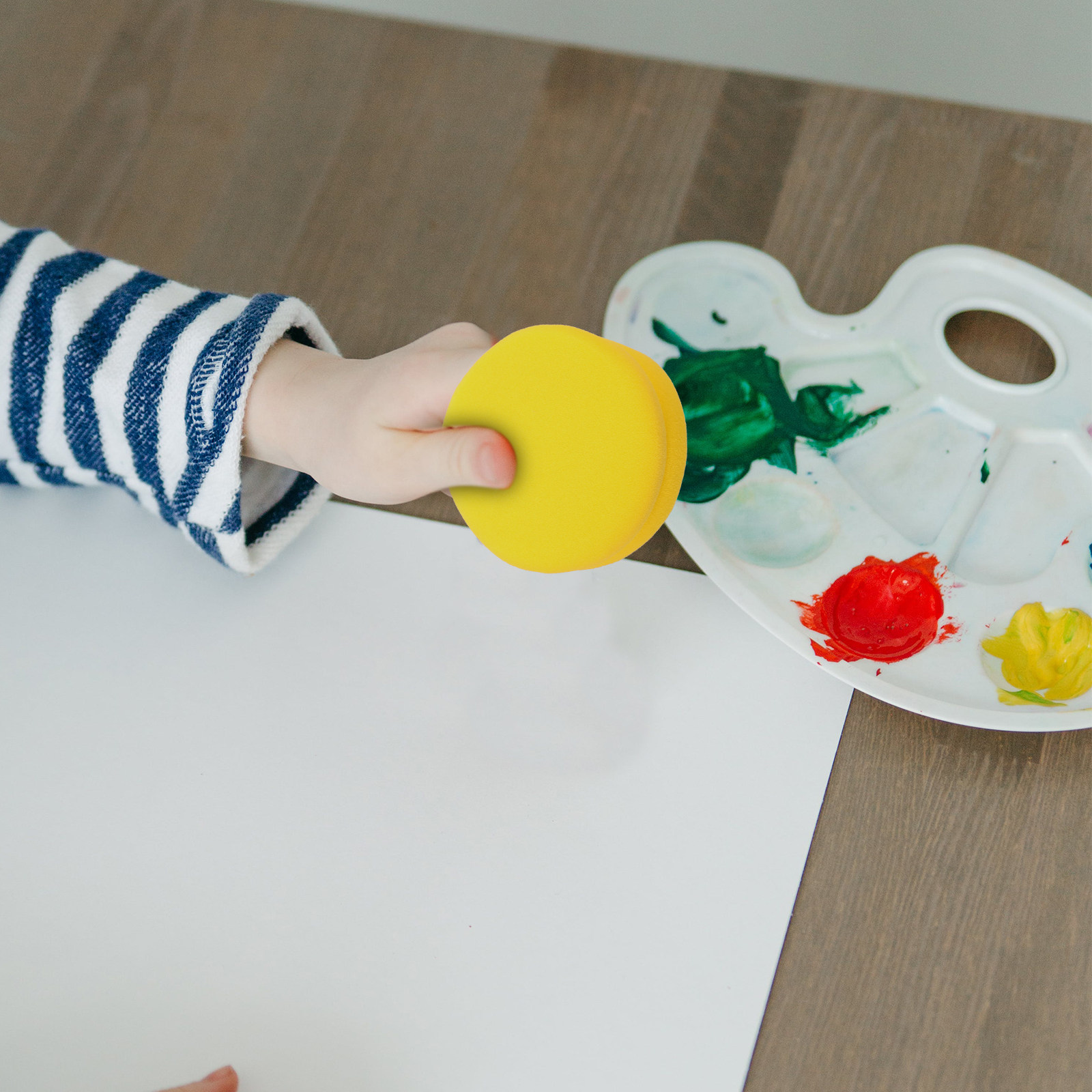 2Pcs Set Spons Lukis Bulat unt - Art Craft Class ulasan dan harga