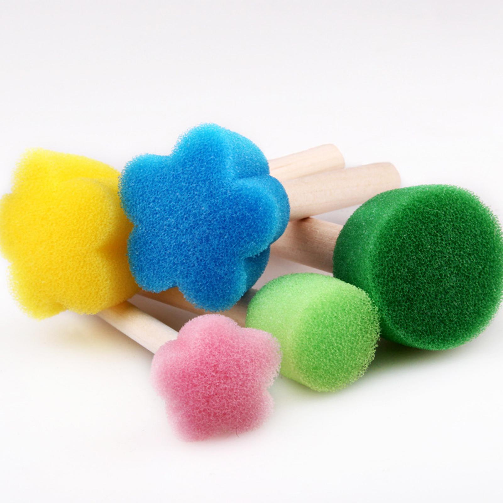 5 Buah Spons Cat Anak-anak yan - Art Craft For Preschoolers ulasan dan harga