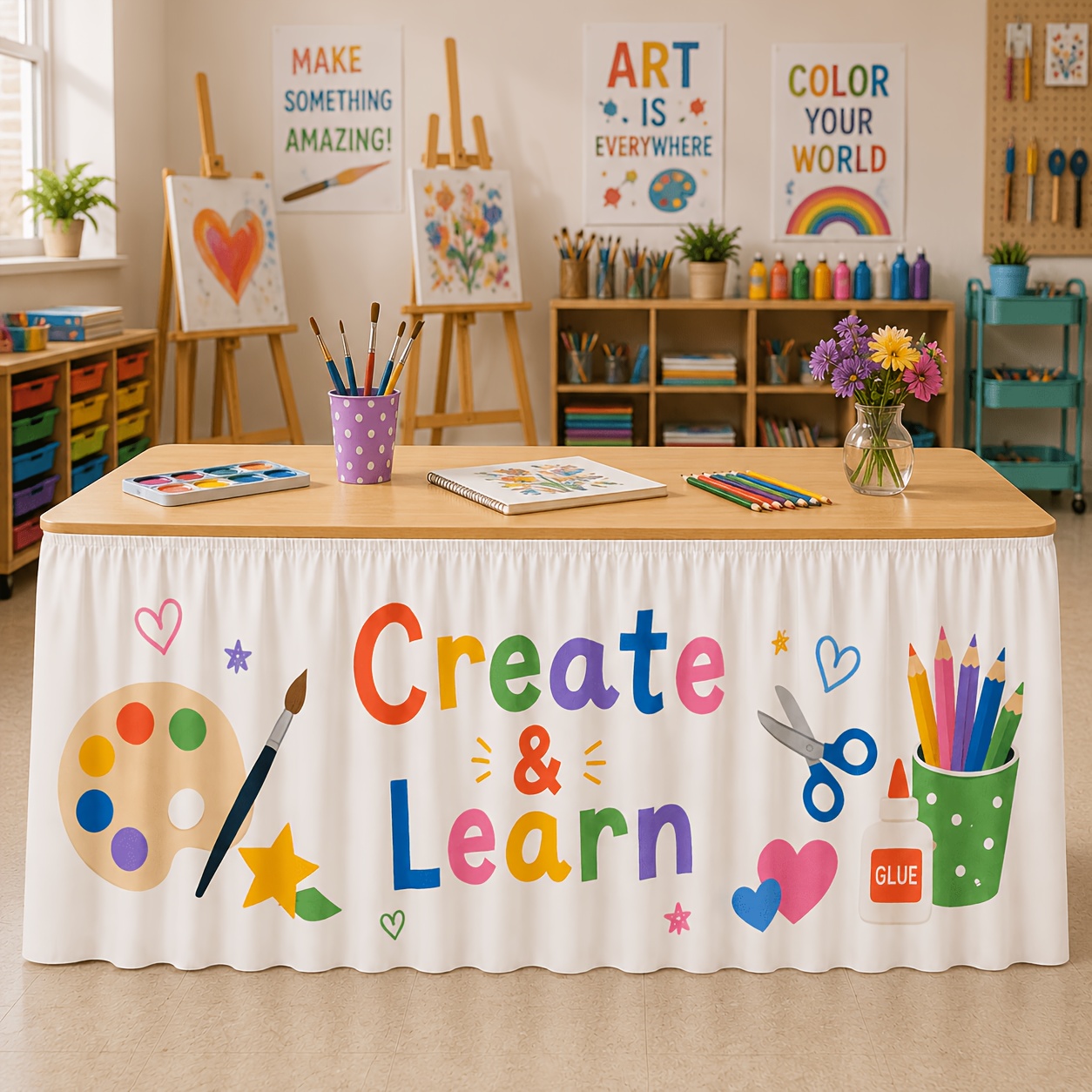 1 taplak meja, set taplak meja - Art Craft Class ulasan dan harga