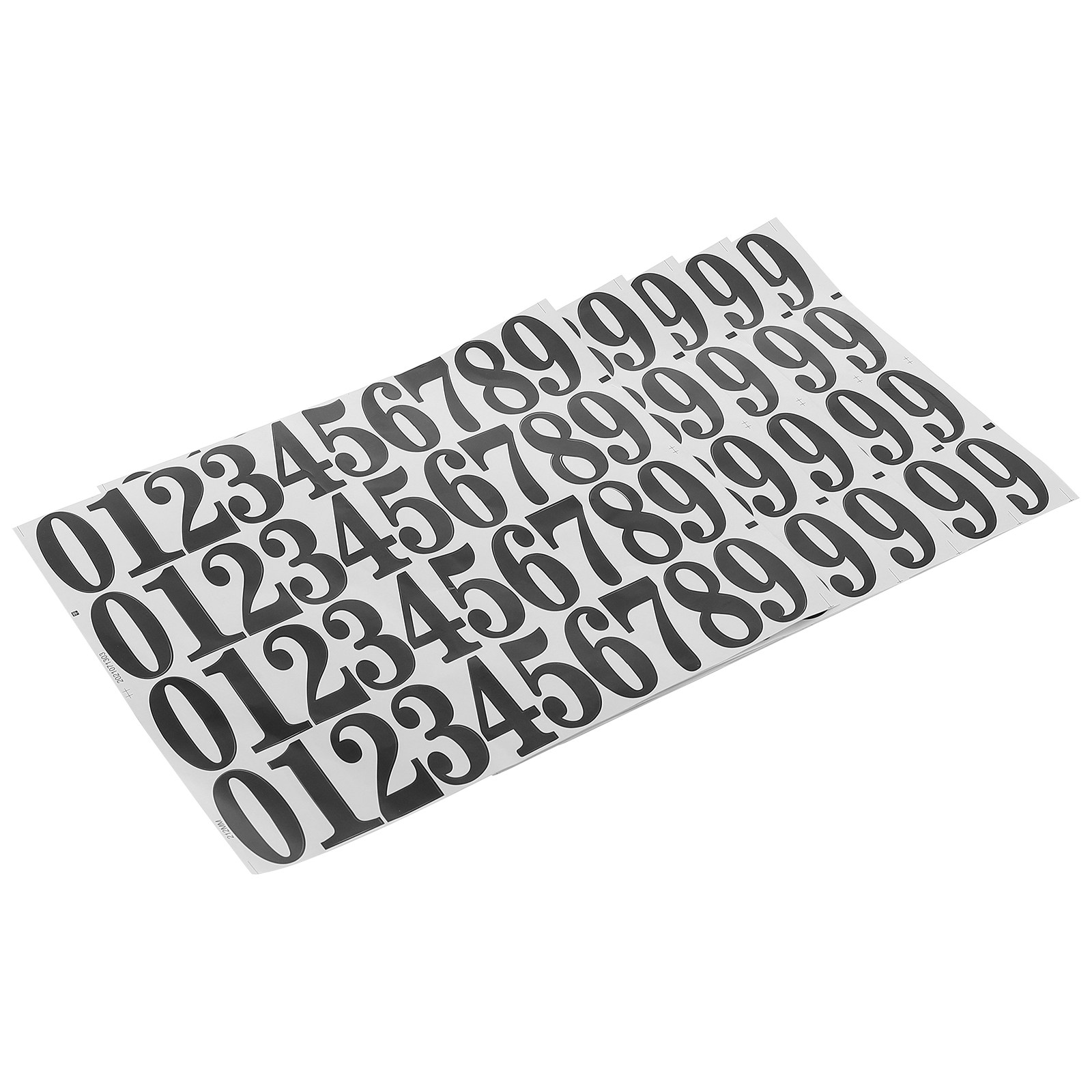 5 Lembar Stiker PVC Tahan Air, - Art Craft Number ulasan dan harga