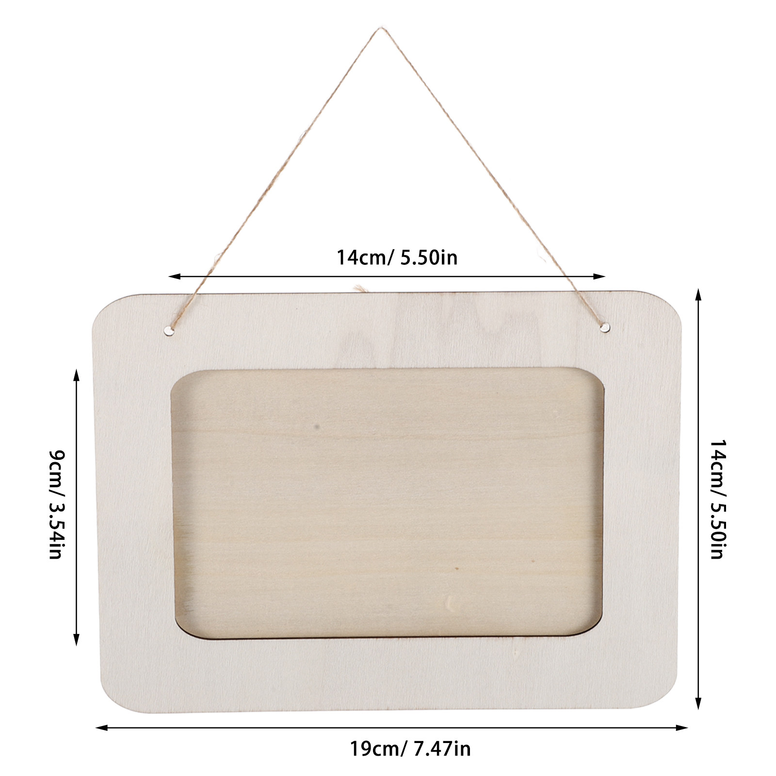 6 Buah Bingkai Gambar Kayu unt - Art Craft For Preschoolers ulasan dan harga