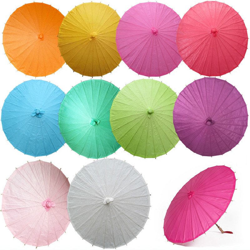 Payung Kertas Berwarna Buatan  - Art Craft Umbrella ulasan dan harga