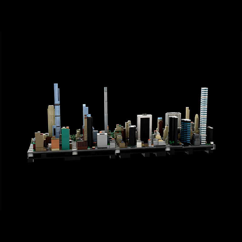 4313pcs MOC Central Park Billi - Art Craft Nyc ulasan dan harga