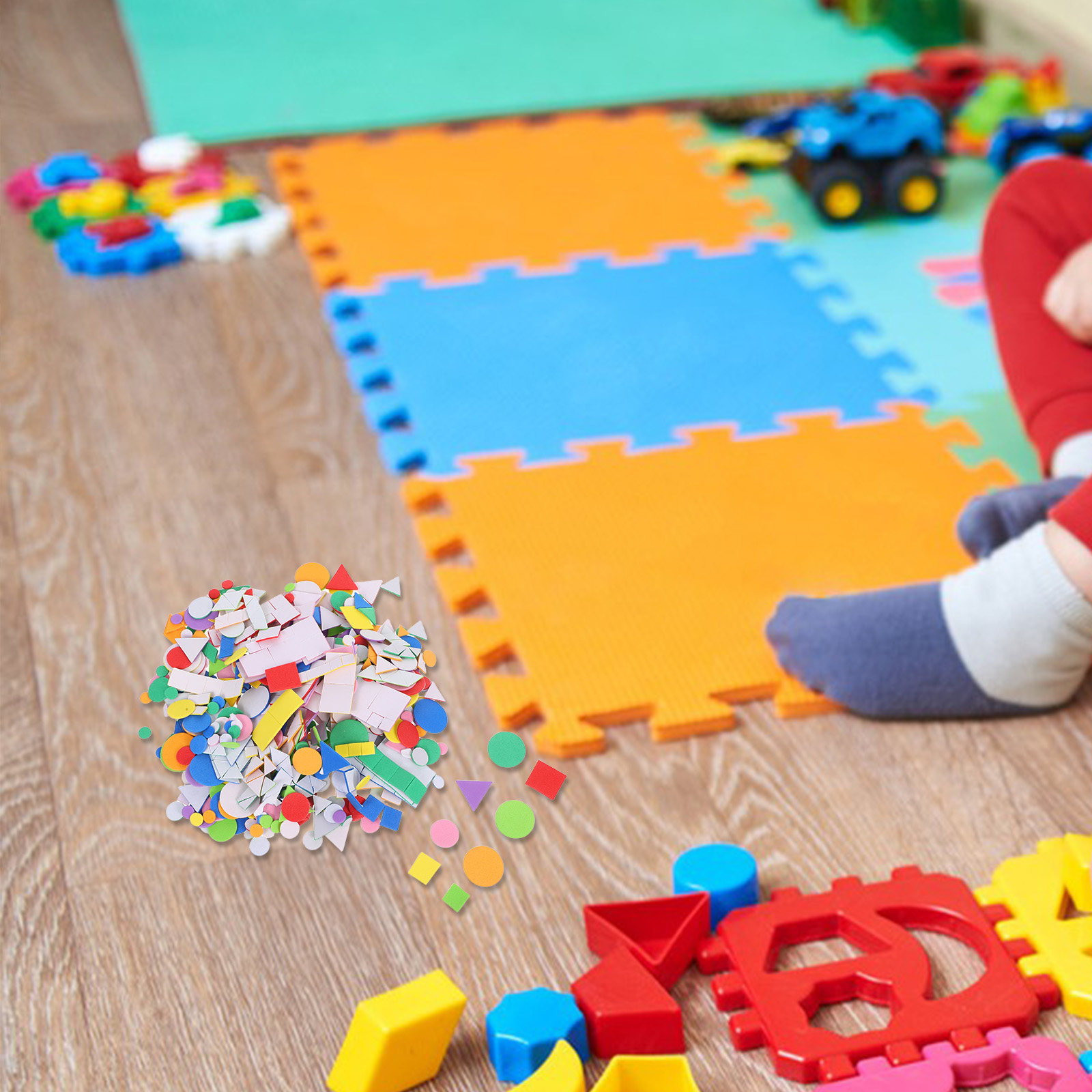 960Pcs Stiker Anak Berperekat  - Art Craft For Preschoolers ulasan dan harga