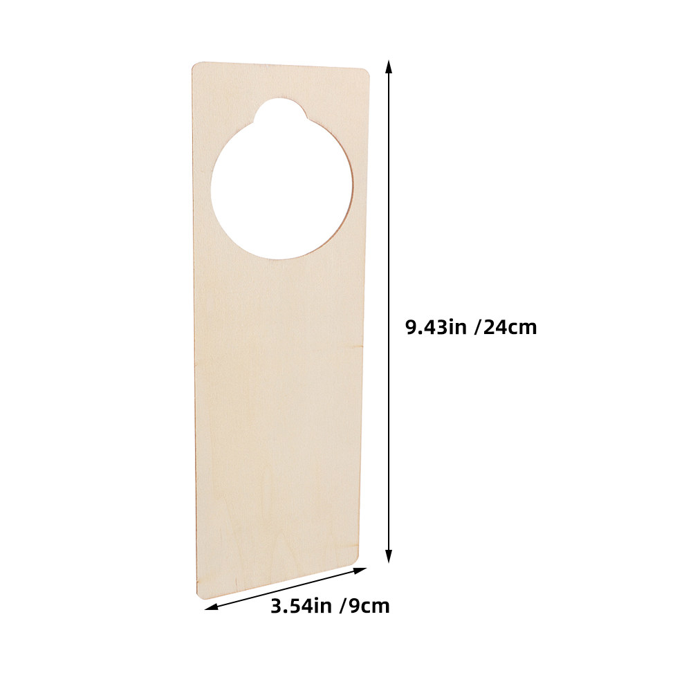 10Pcs Gantungan Pintu Kayu Tan - Art Craft Door ulasan dan harga