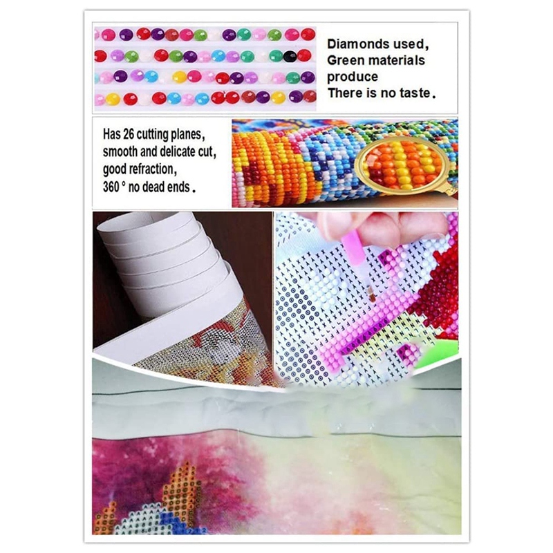 Kit Lukisan Hotfix Rhinestone  - Art Craft Door ulasan dan harga