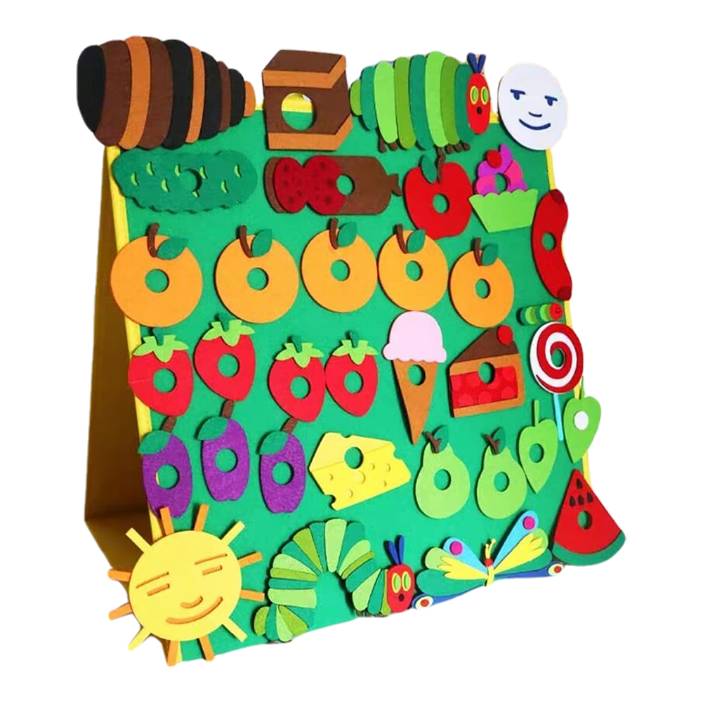 Mainan Ulat Lapar Buku Bergamb - Art Craft For Preschoolers ulasan dan harga