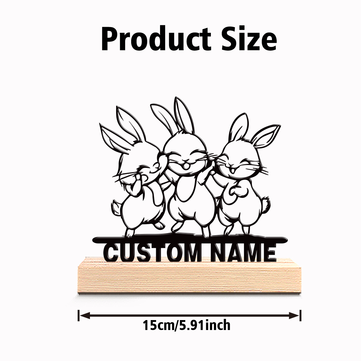 1pc Patung Kelinci Modern deng - Art Craft Rabbit ulasan dan harga
