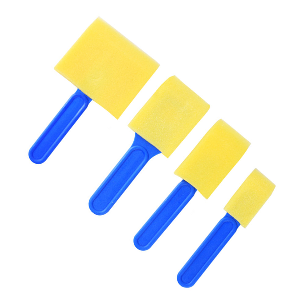 12Pcs Set Kuas Spons Lukisan G - Art Craft For Preschoolers ulasan dan harga